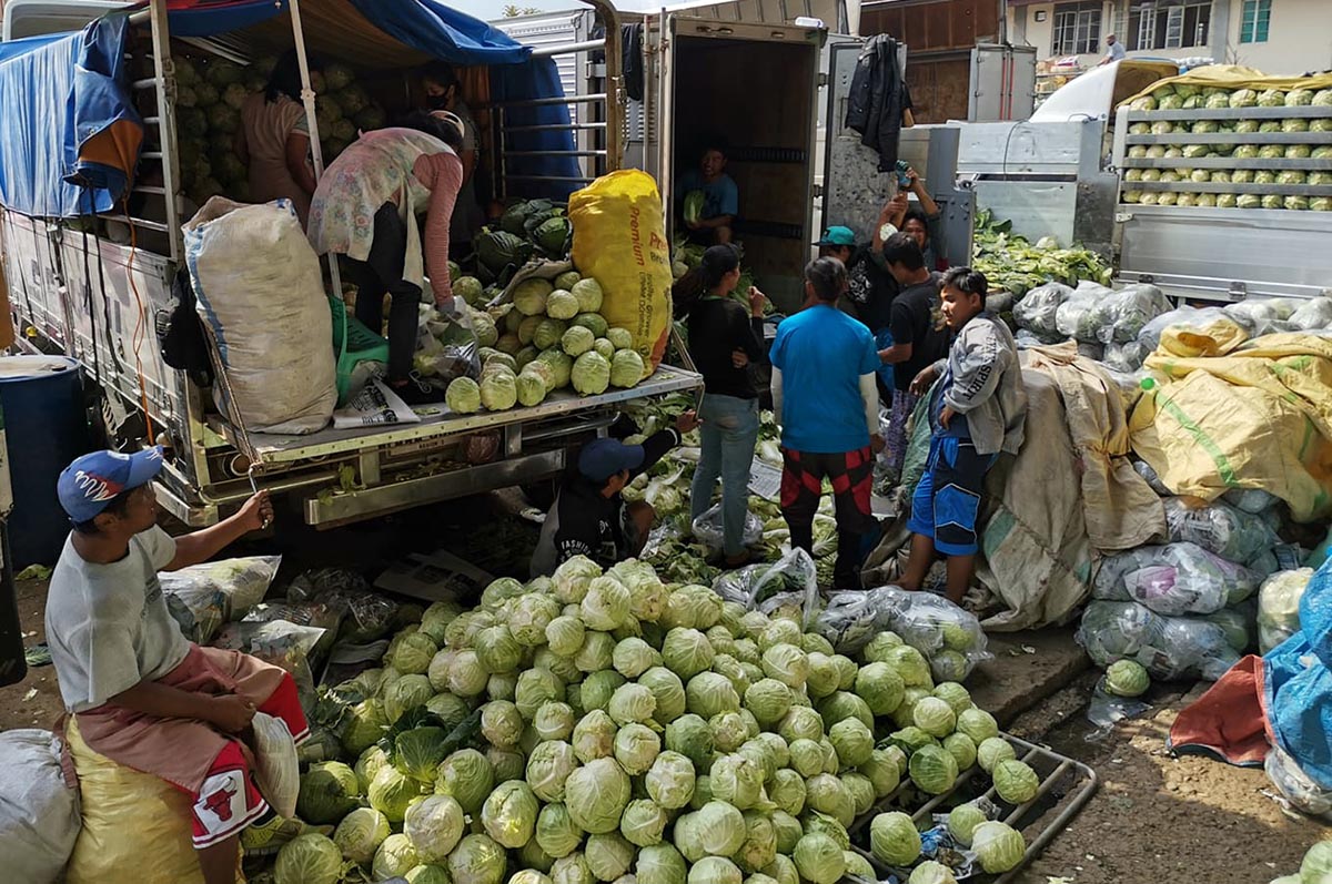 Vegetable prices drop despite Maring damages