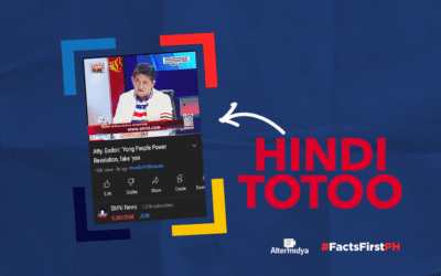 FACT CHECK: Libreng pagkain at aliw lang ang habol ng mga nagpunta sa EDSA People Power, sabi ni Gadon