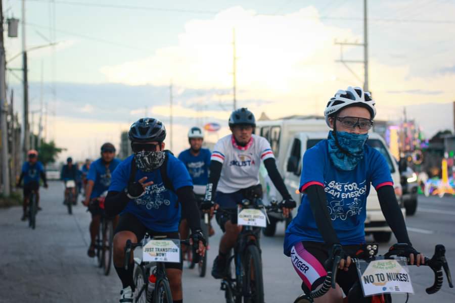 Environmental activists are renewing their calls against the plans to revive the controversial Bataan Nuclear Power Plant (BNPP), with a 160-kilometer bike ride from Quezon City Memorial Circle to Morong, Bataan last weekend.