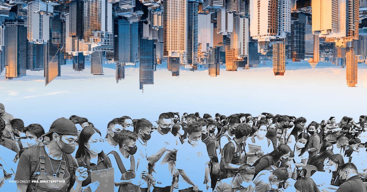 Research group IBON said that the administration cannot claim “favorable labor market performance” because net job creation is overwhelmingly composed of part-time workers and of self-employed and other informal workers.