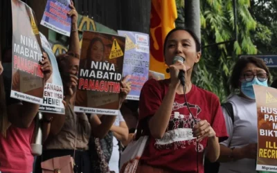 Alyado nina Marcos-Duterte, inireklamo sa illegal recruitment scam