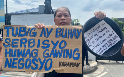 Palyadong serbisyo ng Maynilad, inalmahan