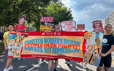 Filipino groups in US hold People’s SONA protest