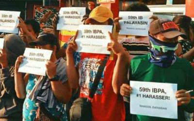 59th IBPA, pinalalayas sa barangay sa Batangas
