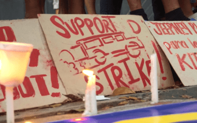Laban ng tsuper, komyuter at bayan sa huling buwan ng taon