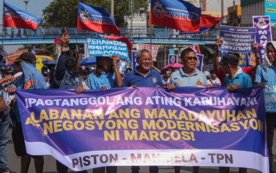 Tuloy ang protesta para sa makataong modernisasyon