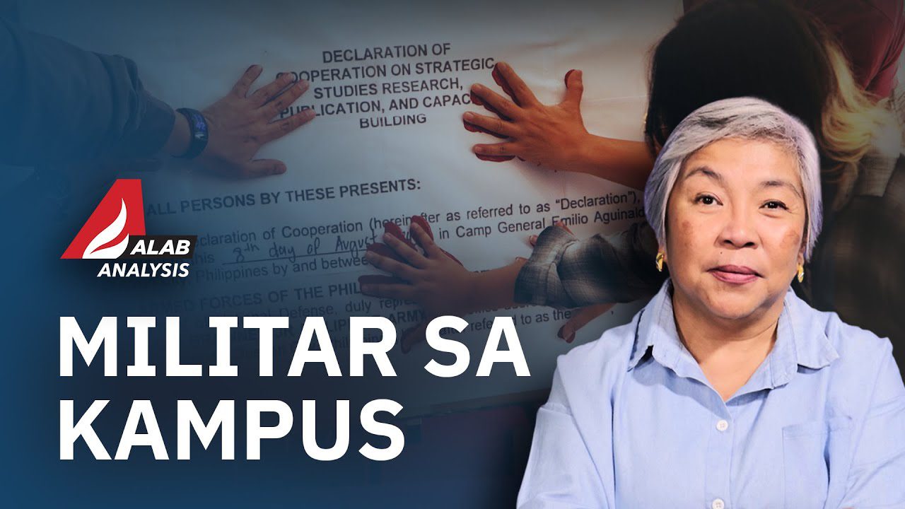 ALAB Analysis: UP-AFP deal: Militar sa Kampus