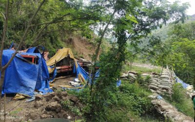 Woggle pulls out equipment amid community barricade in Dupax