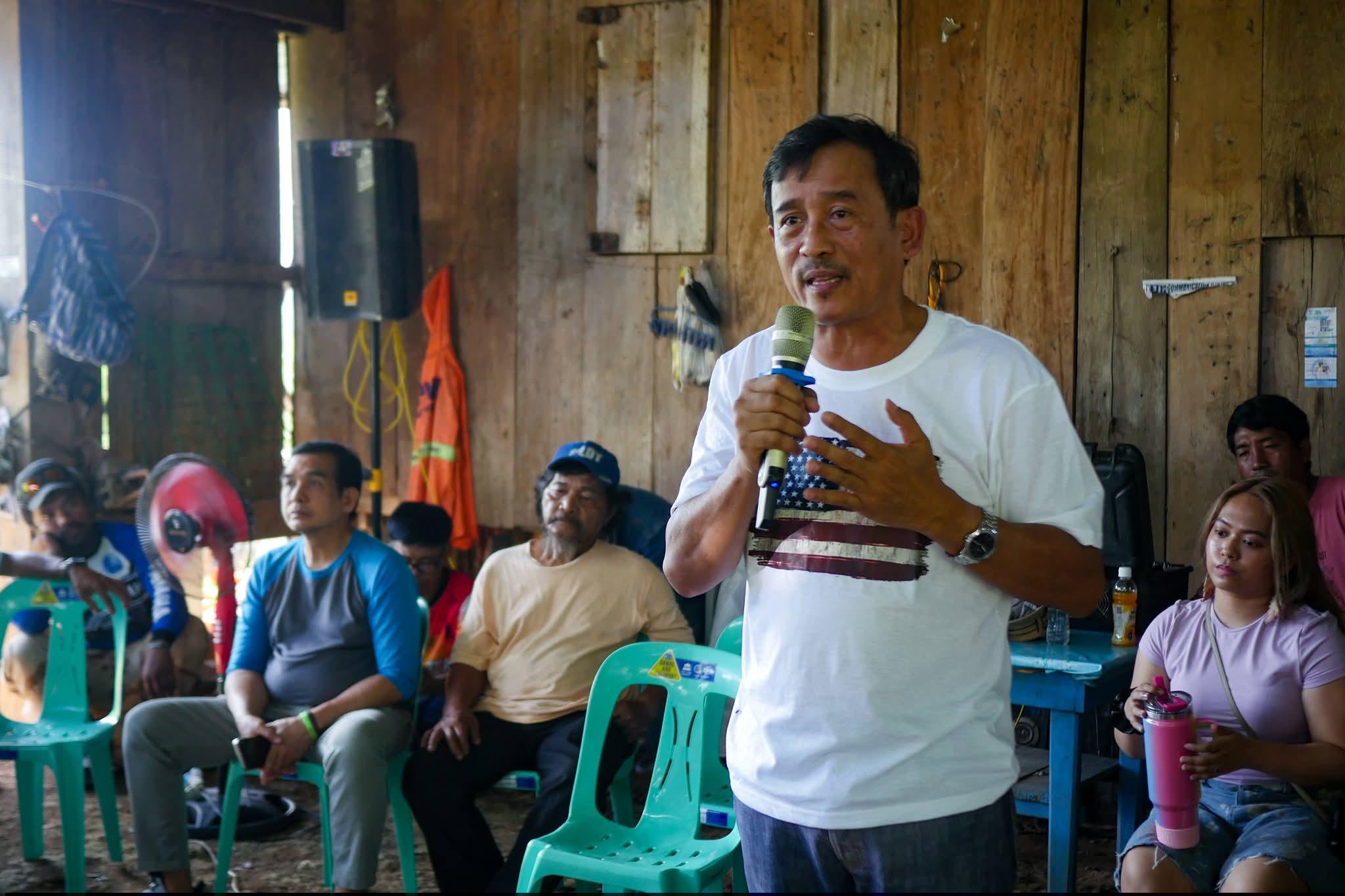 "This is nothing but a SLAPP suit meant to prevent me from choosing the difficult path of defending the poor and the environment," Santos said.